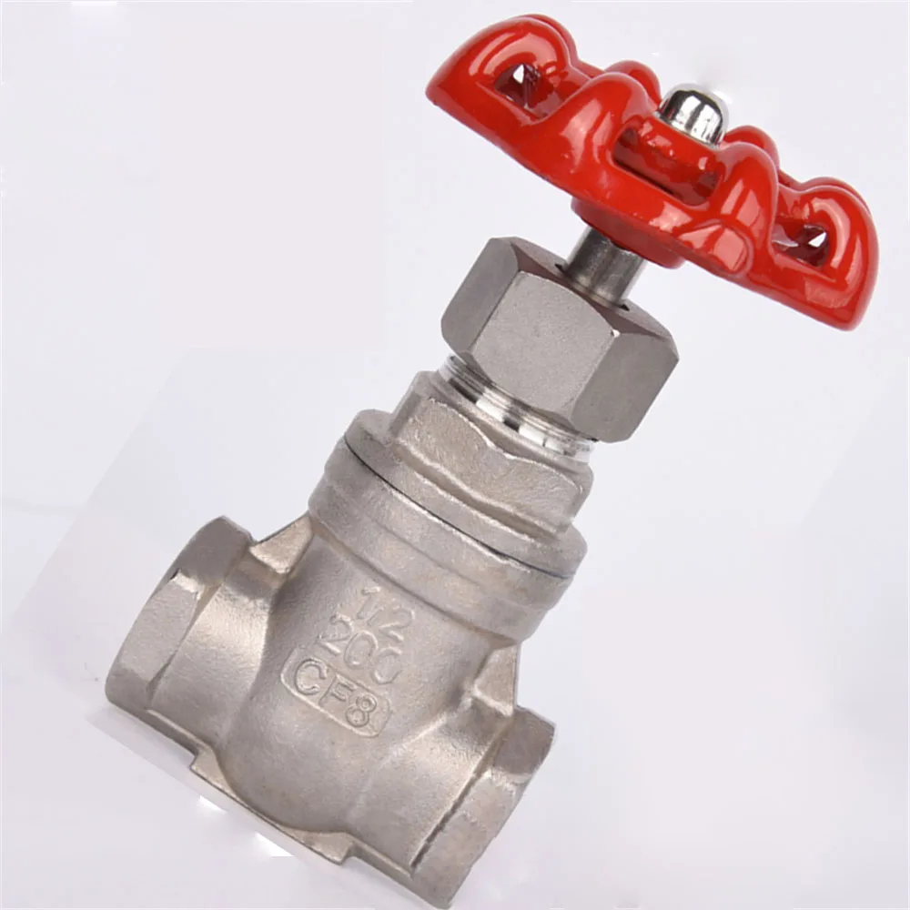 Sluice клапан SS304 нержавеющая сталь Женская резьба Трубная задвижка DN65/DN80/DN100|Клапан|