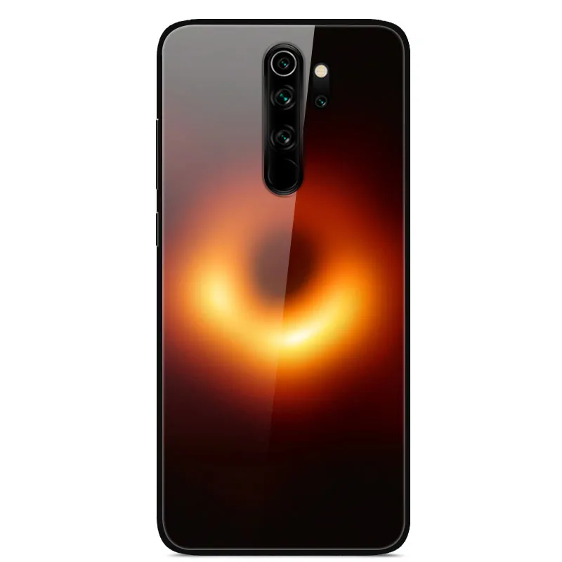4 Закаленное стекло чехол для Xiaomi Redmi Note 8 Pro Case Жесткий ПК Красочный чехол для Xiaomi Redmi Note 8 Бампер чехол для телефона редми Note8 8Pro - Цвет: 4