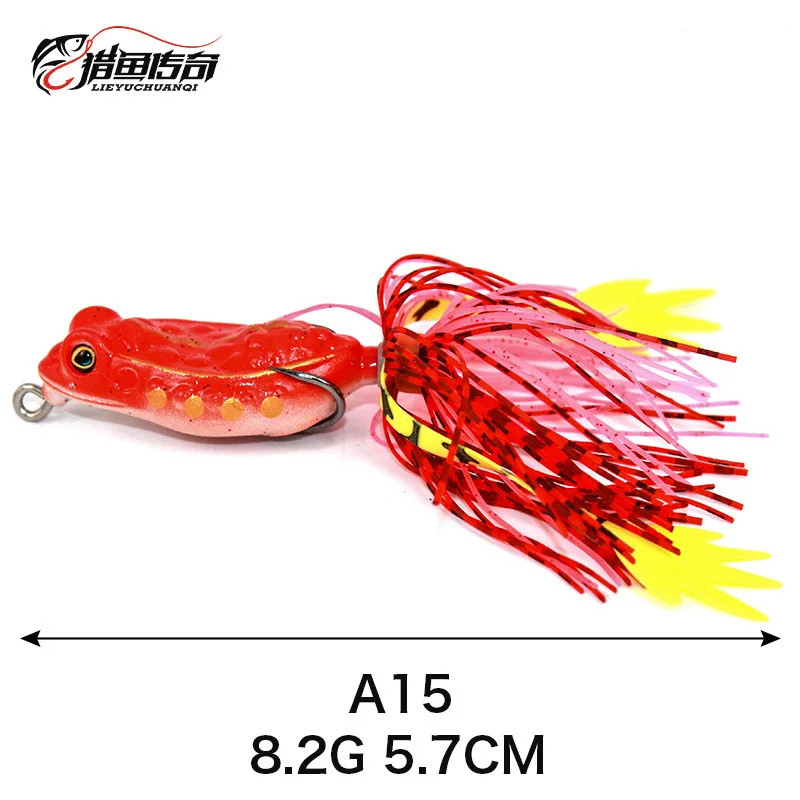 Новые рыболовные приманки мягкие приманки-лягушки 5 7 см 8 г 3D глаза Тонущая