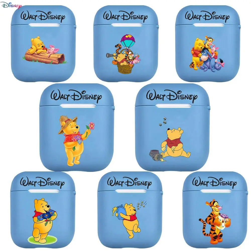 

Disney's new Winnie the PoohPattern Case for Airpods Pro 1/2 Cover Protective Earphone Cases Headphones Funda Protective For Air
