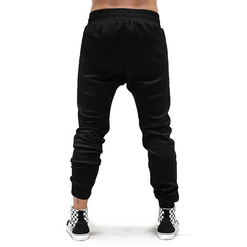 Autumn Men Gym Pants Fitness Joggers Cotton Streetwear Long Slim Fit Workout Sweatpants Outdoor Tracksuit Trousers | Мужская одежда