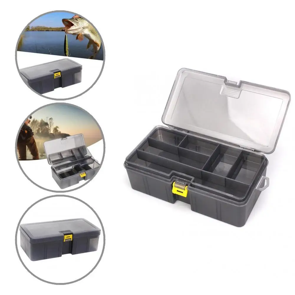 

Tackle Organizer PP Storage Case Lightweight Large Capacity High Quality Wear Resistant Fishing Gear Tackle Organizer Box