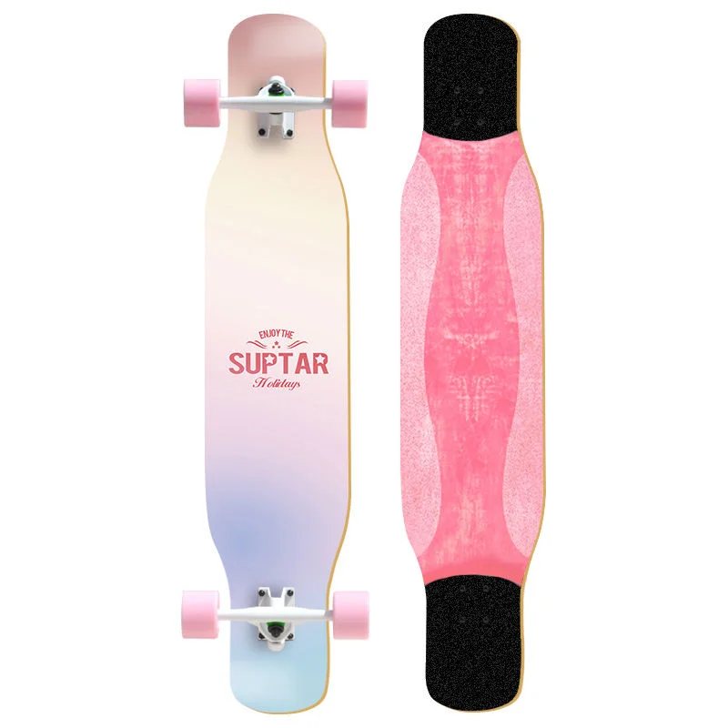 AddFun новый стиль 4 Колеса Лонгборд скейтборд Landskate для профессиональных взрослых