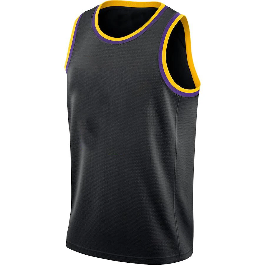 

American Basketball Los Angeles Jersey Custom Sport Fans Wear Anthony Davis LeBron James Embroider Jerseys Award Edition T-Shirt