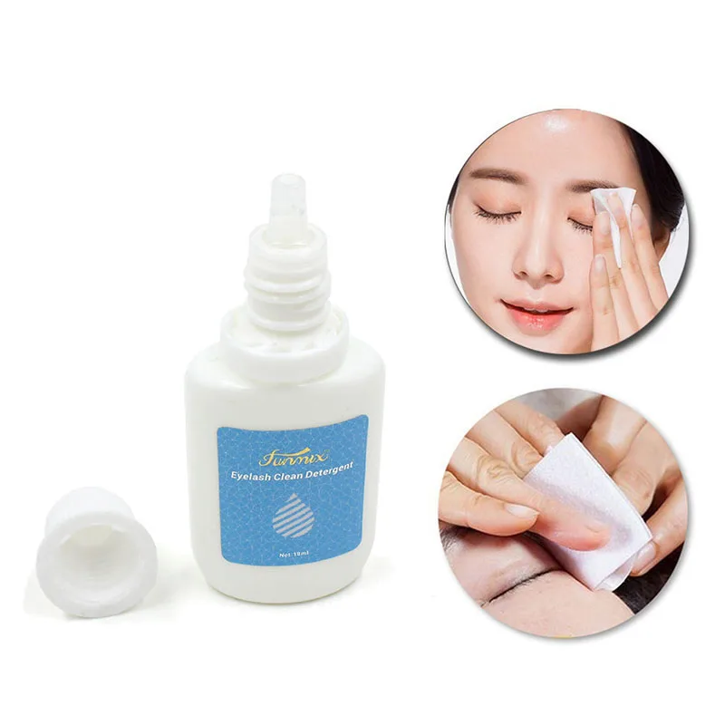 10 мл/бутылка средство для очистки ресниц грунтовка накладные ресницы