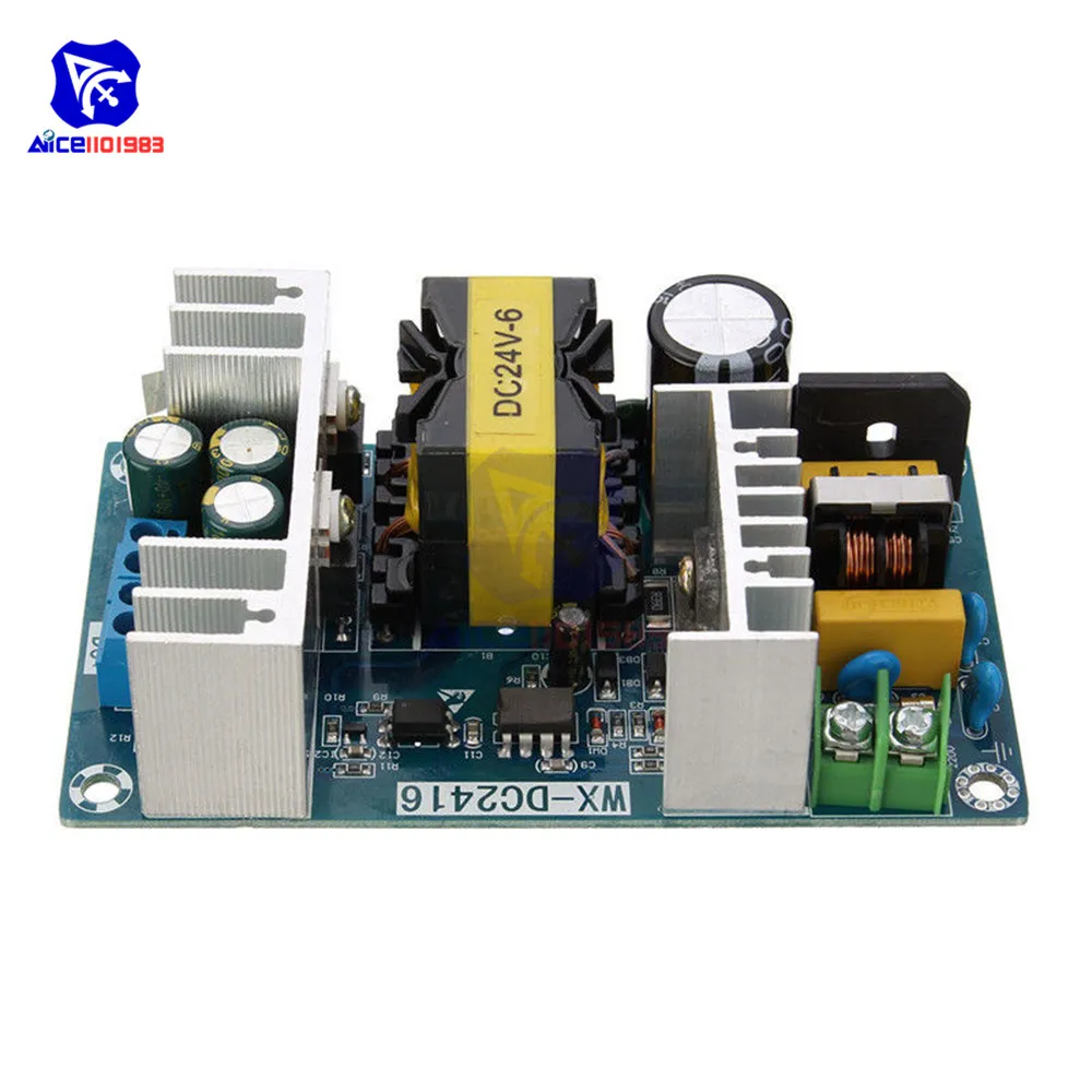 AC-DC AC DC силовой модуль трансформатор 4А до 6А DC 24 В Макс 9А 150 Вт стабильная Высокая мощность импульсный источник питания плата адаптера