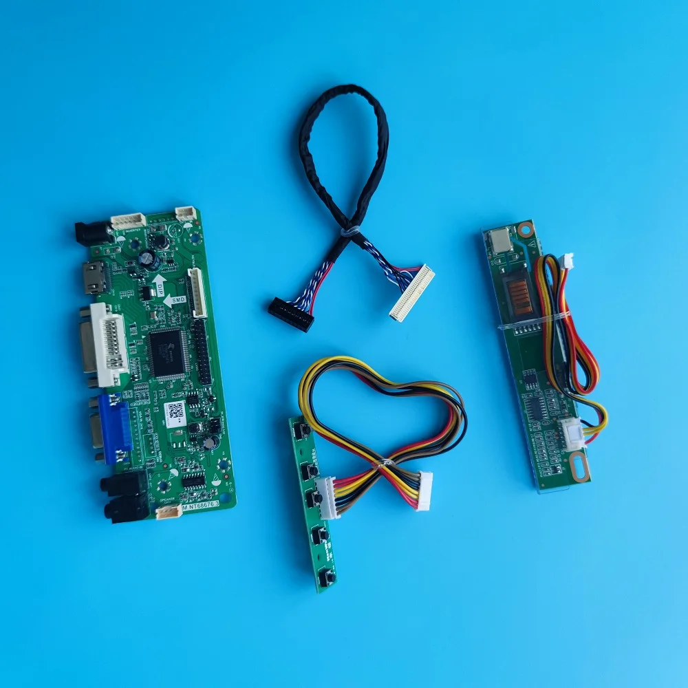 

Controller board For LTN156AT01 inch 15.6 M.NT68676 driver kit DVI VGA LCD LVDS 1366X768 panel 30pin Screen HDMI-compatible