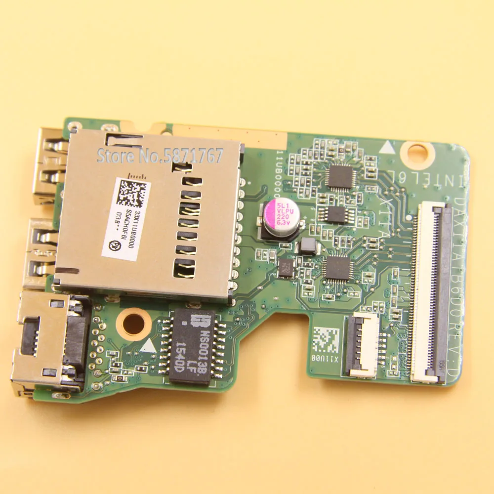Для HP 15 AB AN An050nr USB LAN Сетевой кард ридер DAX11ATB6D0 33X11UB0000| |