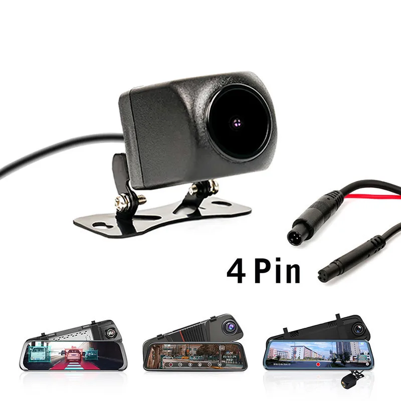 

1080P HD LED Rear View Camera For Car Reverse Camera With 170 Degree Wide Angle Auto Parking Cameras For Connecting Dash Cam