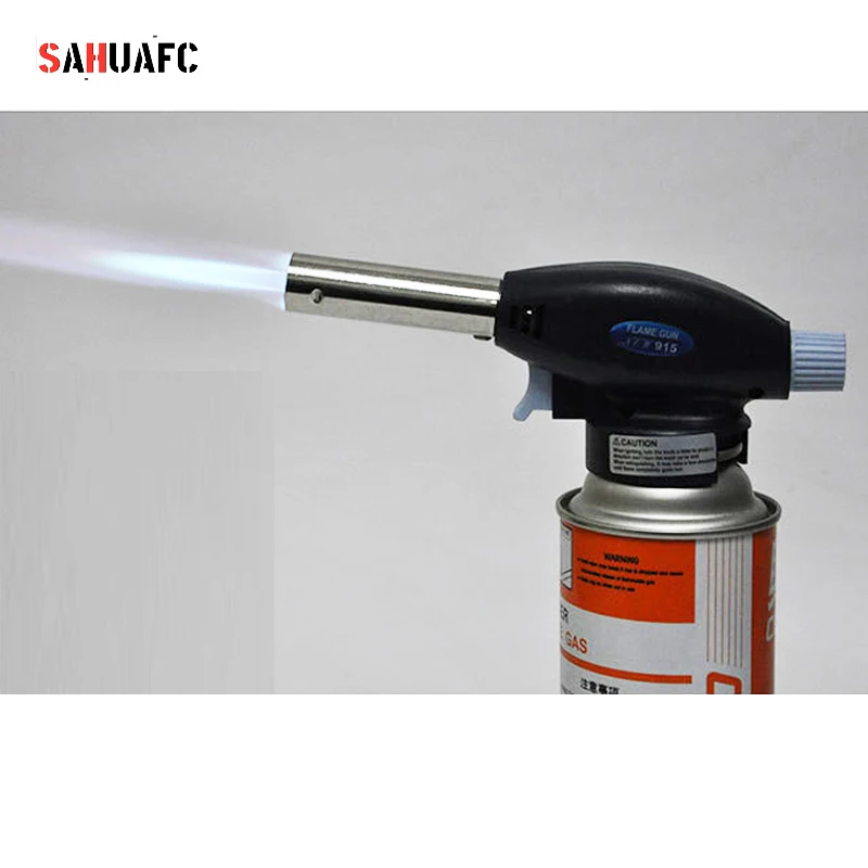 

Gas gun flame gas gun easy to carry propane TIG welding torch Pyrex MAPP gas brazing cooking spray gun mower welding no inver't