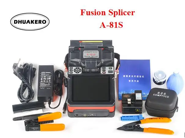 Аппарат для сварки оптоволокна DHUAKERO Fusion Splicer A 81S|Оптоволоконное оборудование| |