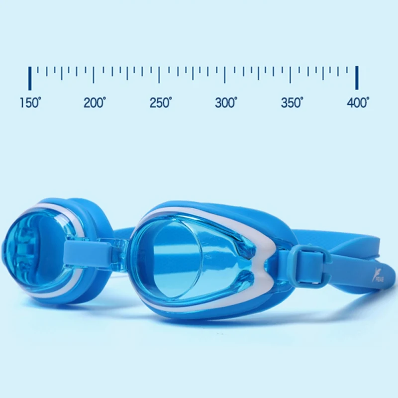 Водонепроницаемые детские очки для плавания Силиконовые противотуманные с