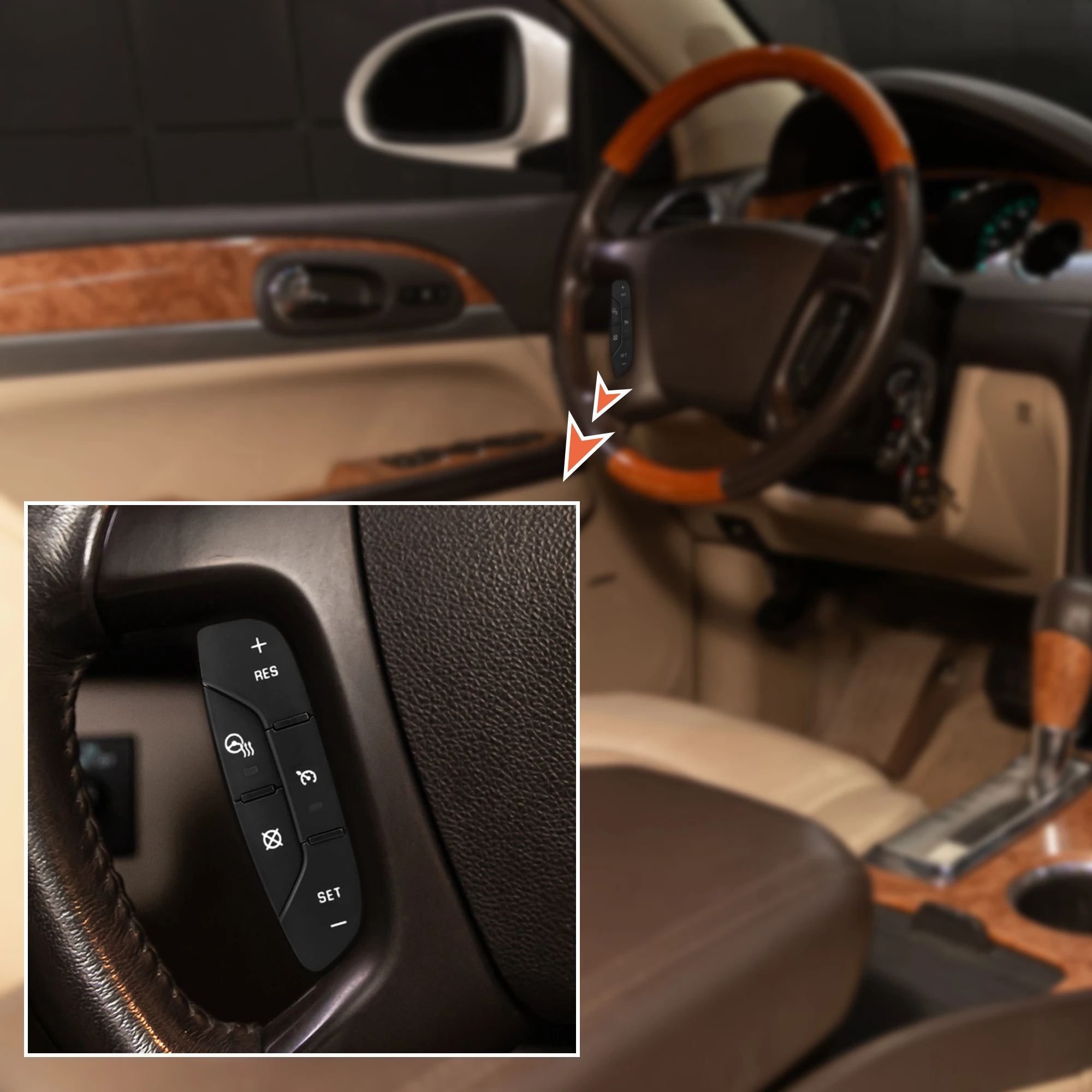 

X Autohaux 15824113 аудио радио переключатель управления рулевым колесом для Chevrolet для GMC