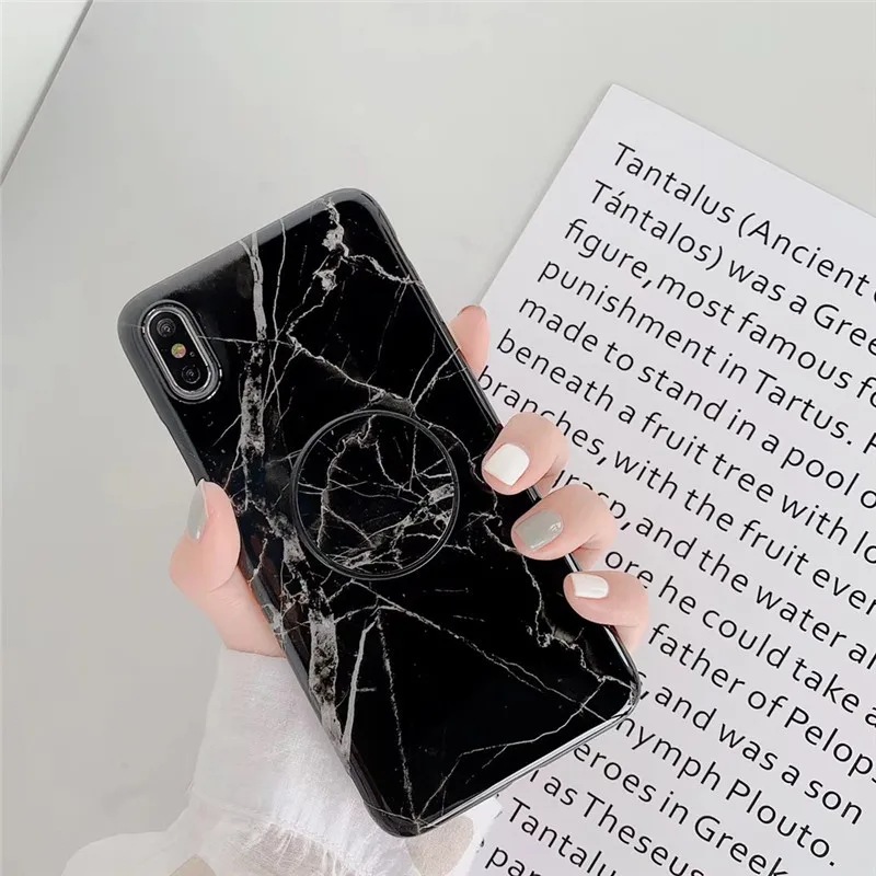 Чехол для iPhone 11 Pro Max Мягкая силиконовая задняя крышка с масляной росписью XR XS X 7 8