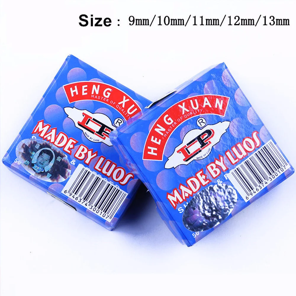 

50pcs Billiard Pool Cue Tips M Hardness 9/10/11/13mm Billiard Snooker Cue Stick Tips Billiard Accessories