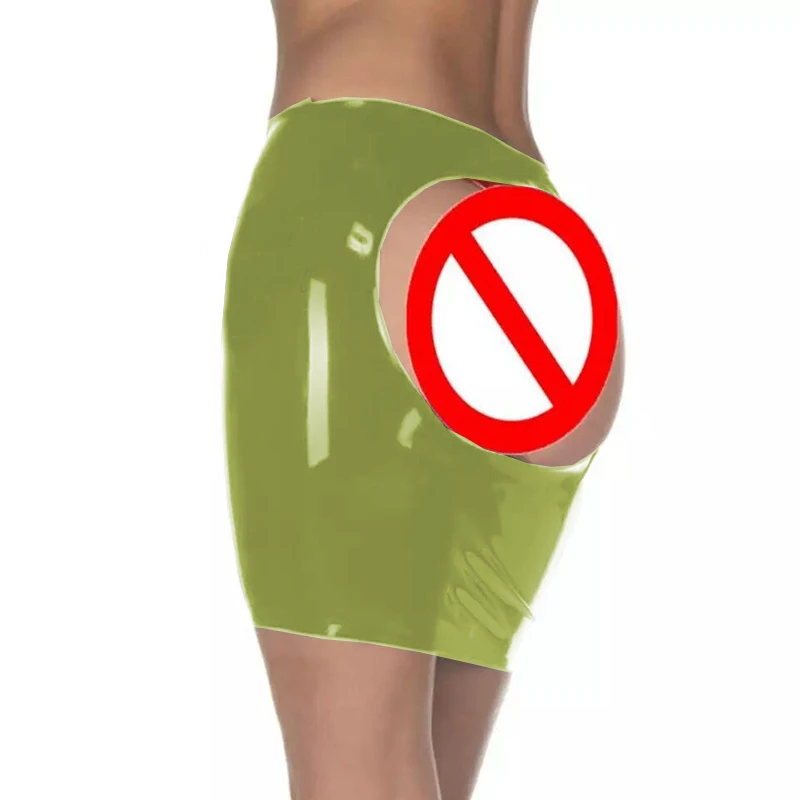 Женская сексуальная облегающая мини-юбка с открытыми бедрами завышенной талией