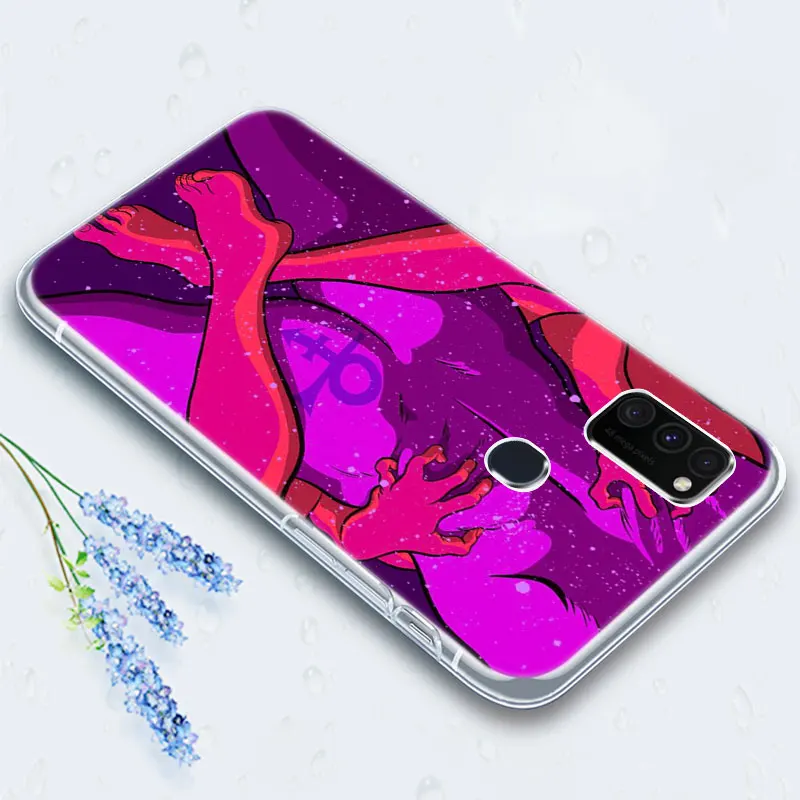 Силиконовый чехол для Samsung Galaxy M32 M12 M11 M21 M01 M02 M30S M31S M51 A5 2017 A6 A8 Plus A7 A9 2018 - купить по