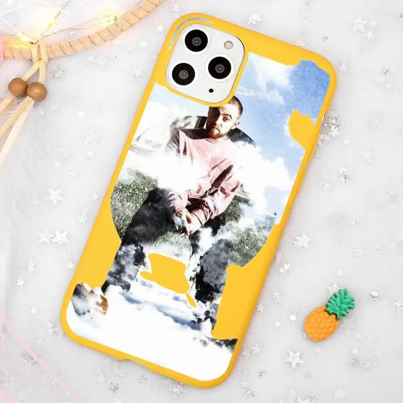 

Macs Miller Blue Slide Park Swimming Phone Case Candy Color Yellow for iPhone 11 12 pro XS MAX 8 7 6 6S Plus X 5S SE 2020 XR