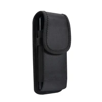 universal vertical belt case pouch bag holster for iphone 11 pro xsx876 rugged nylon holster for samsung s6s5j5 2017j3 j
