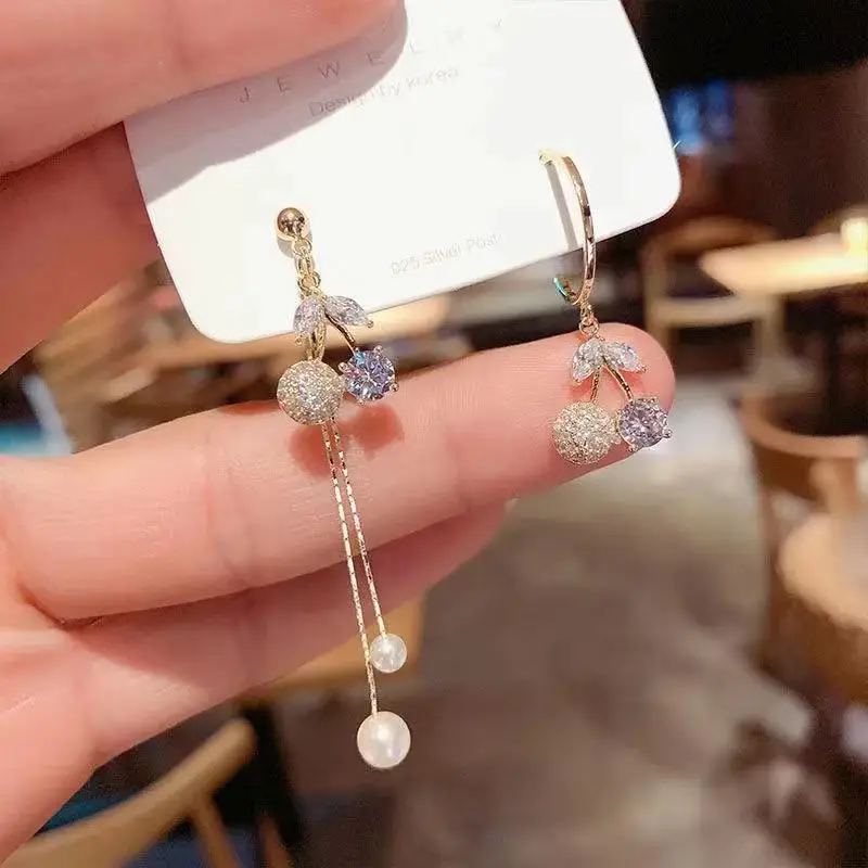 

New Needle Long Tassel Earrings Irregular Geometric Shape Women Fashion Long Drop Earrings Women Wedding Earrings