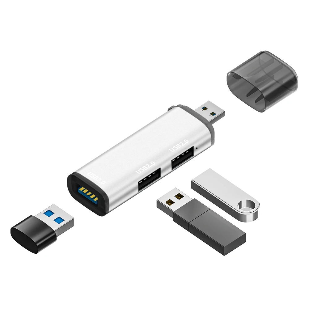 USB-концентратор 3 0 порта мультиразветвитель адаптер OTG для Lenovo Xiaomi Macbook Pro 13 15 Air