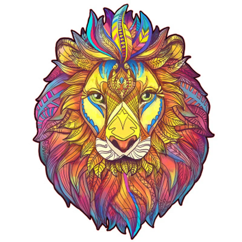 

Unique Wooden Jigsaw Puzzles Mysterious Owl Fox Puzzle Gift For Adults Kids Educational Puzzle Fabulous Interactive Games Toy