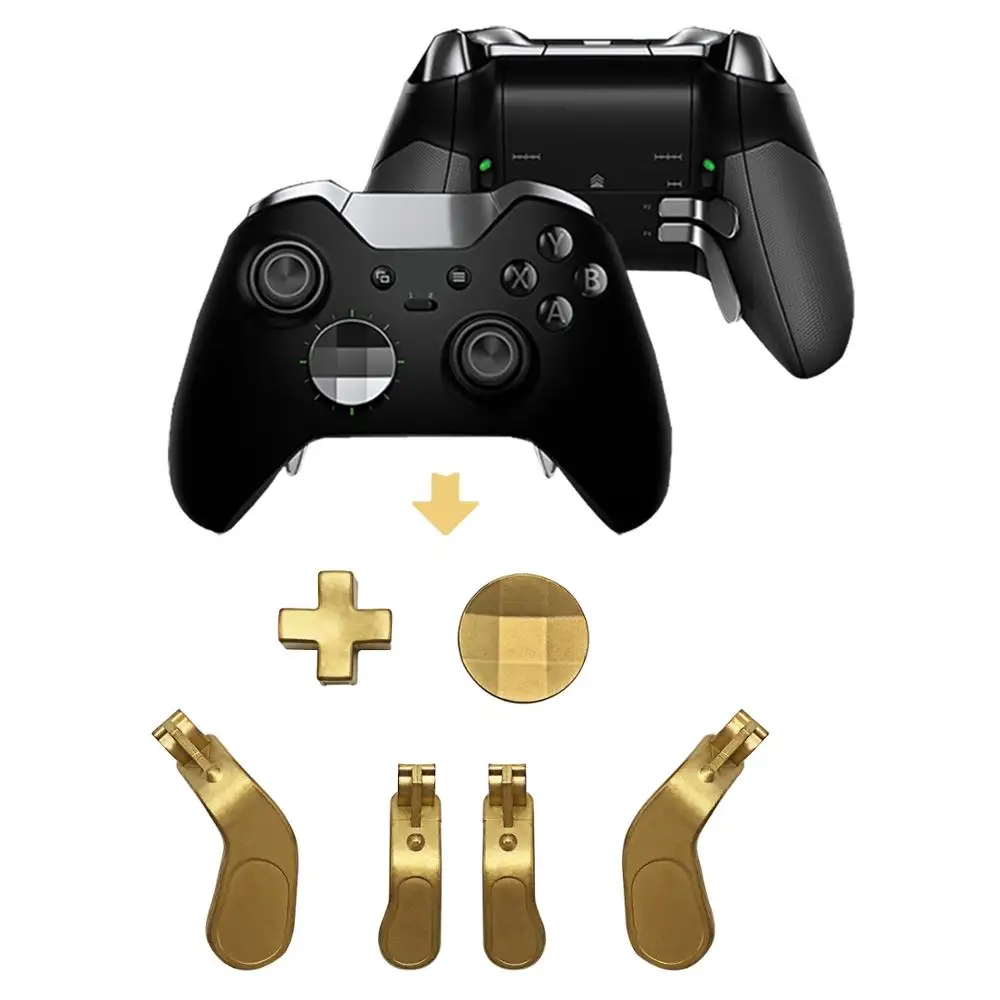 Новый металлический контроллер для Xbox One Elite и сменный серии 2 набор из 4 лопастей