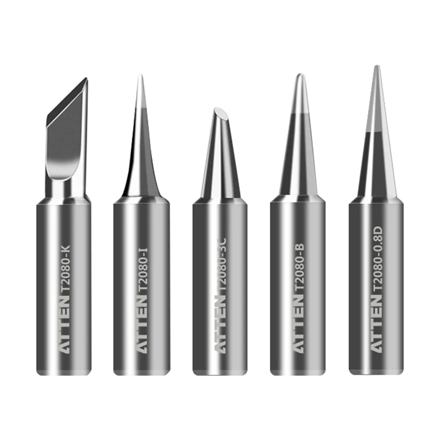 Сварочный наконечник для паяльника ATTEN ST 2080, паяльник для пайки с наконечником для пайки, 20, 80d,