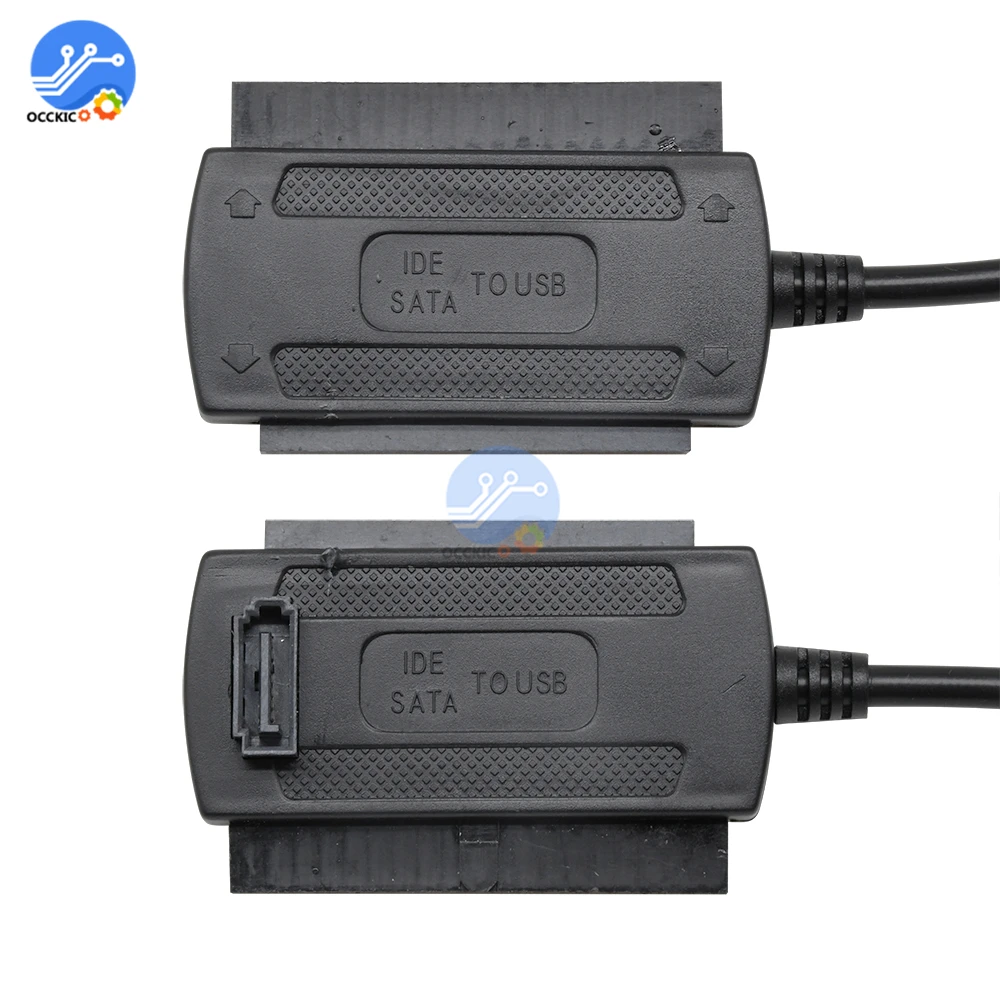 Кабель переходник SATA PATA IDE на USB 2 0 для жестких дисков 5/3 5|Кабели передачи данных| |