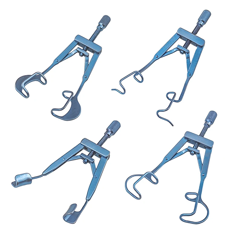 1 шт. Титановый спекулум Lieberman для открытия закрытых век глаза - офтальмологический хирургический инструмент.