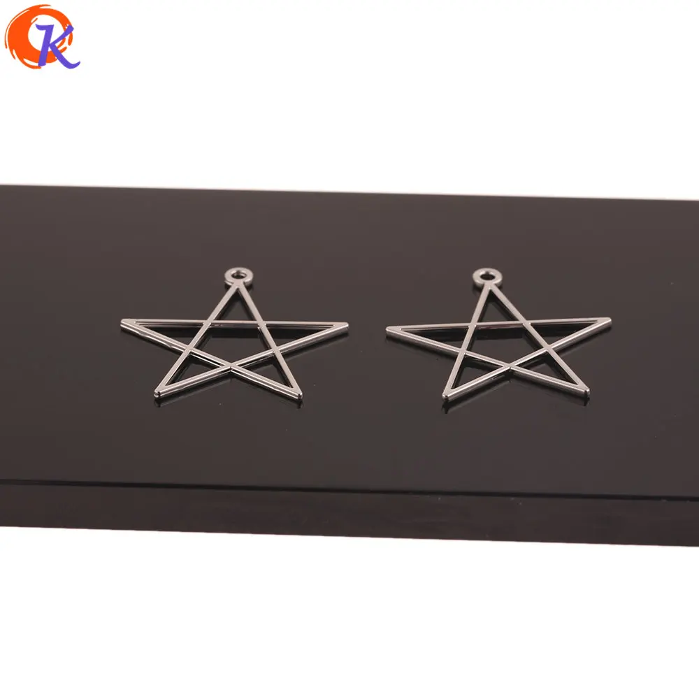 

Cordial Design 100Pcs 32*33MM Jewelry Accessories/Earrings Connectors/Star Shape/DIY Jewelry Making/Hand Made/Earring Findings