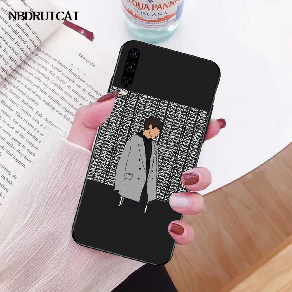 Черный мягкий чехол PENGHUWAN Louis Tomlinson для телефона Huawei Honor 20 10 9 8 8x 8c 9x 7c 7a Lite view |
