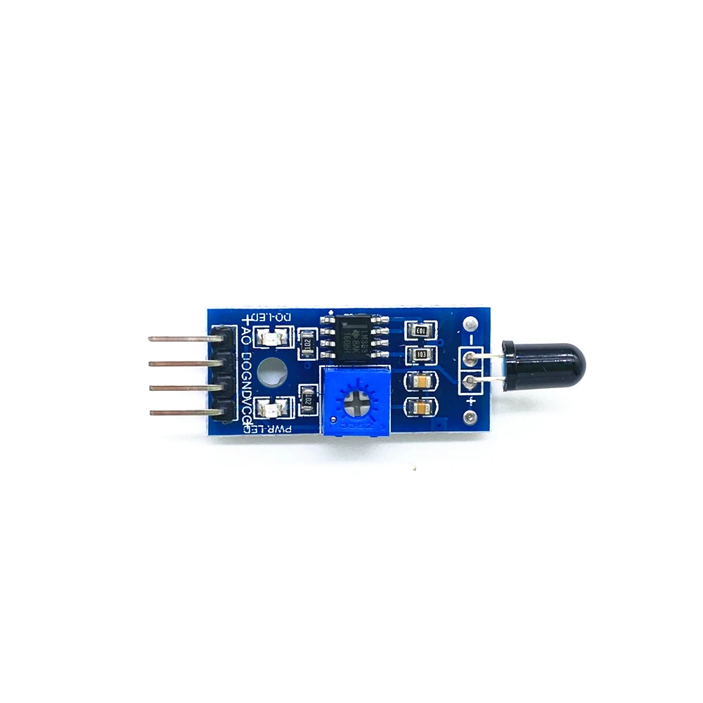 LM393 4 Pin ИК обнаружения Сенсор модуль пожарный извещатель инфракрасный приемный