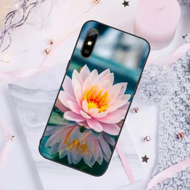 

Lotus Flowers Phone Case For Xiaomi Mi Redmi Note 8T 9T 9S 9A 10 7 8 9 Lite pro