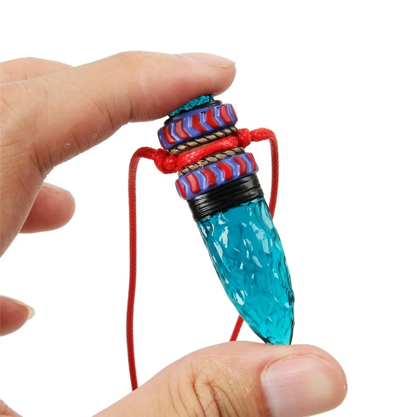 Амулет для косплея по мотивам аниме ожерелье принцессы Мононоке химе голубой