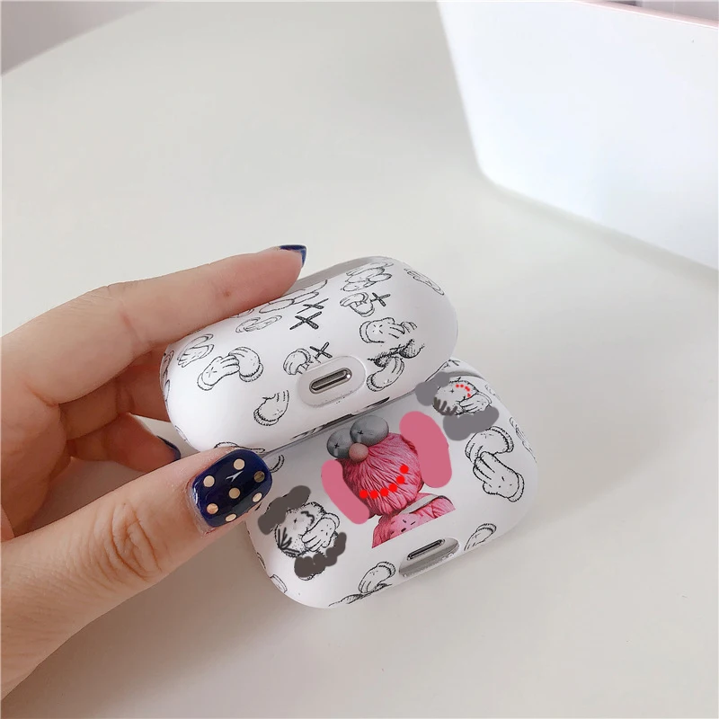 Популярный Матовый чехол Funda для AirPods Pro Чехол для ПК Жесткий Модный чехол для Apple Air pods pro 3 tws Bluetooth чехол для наушников# EW