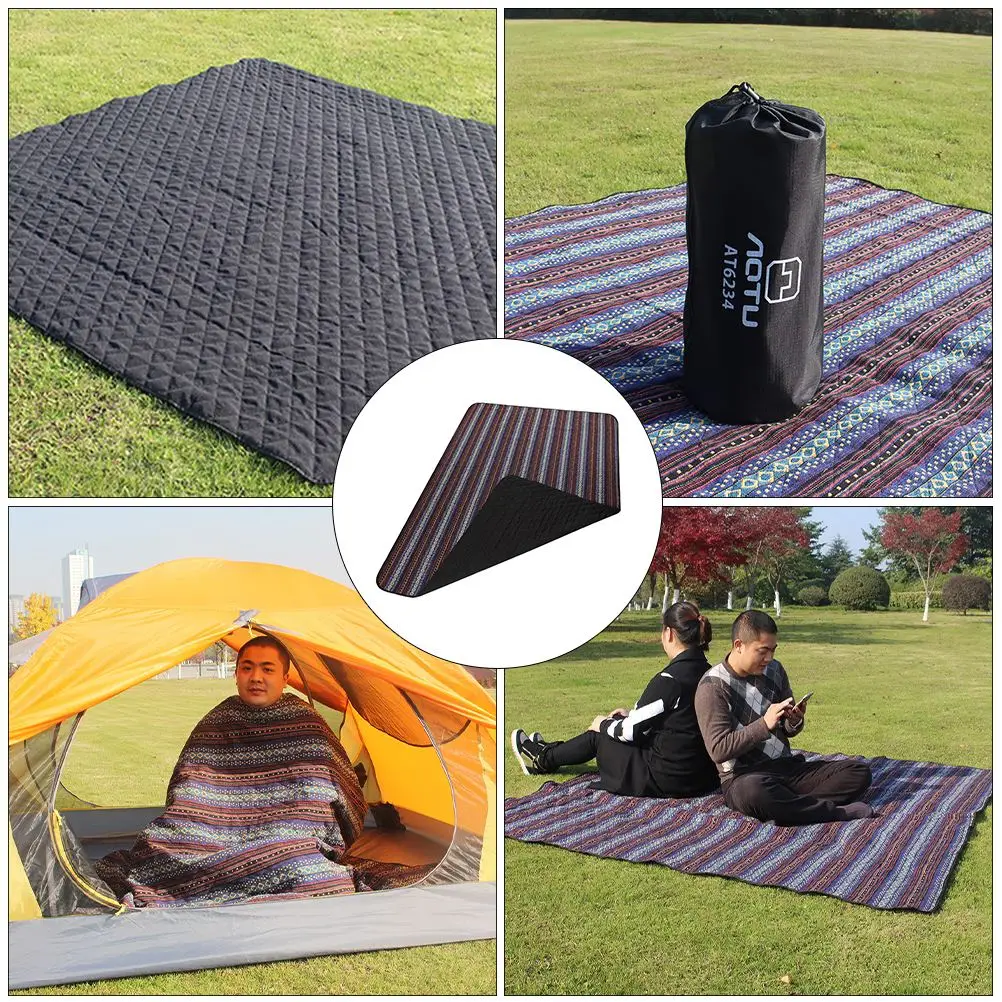 

Machine Washable Picnic Mat Damp Proof Mat Crawling Mat Outdoor Floor Cushion