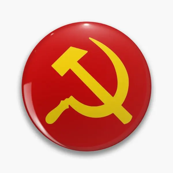 

Hammer and Sickle Soft Enamel Pin Funny Brooch Cute Collar Creative Badge Cartoon Women Gift Hat Decor Lover Metal Fashion