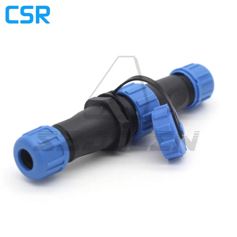 SP13 6pin водонепроницаемый разъем IP68 питания провод к проводу электронные разъемы