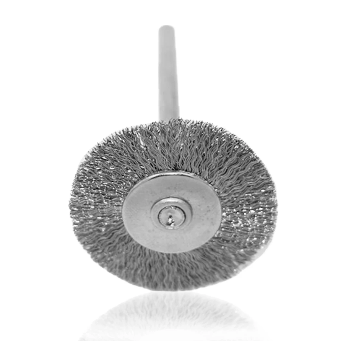 25 мм 16 шт Стальная проволока колеса кисть дремель роторный инструмент для