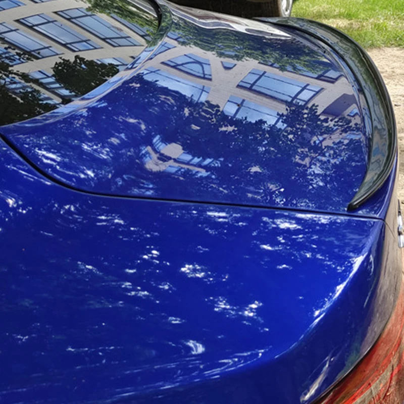 CEYUSOT per baule auto nuovi accessori Spoiler Jaguar XE PU materiale nero posteriore labbro ala coda Refit Kit corpo diffusore 2016-2021