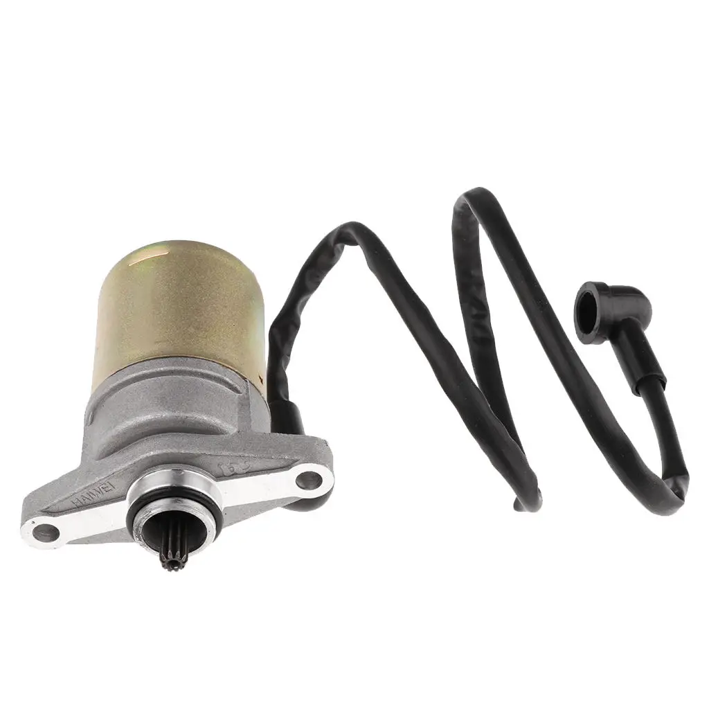 Предварительно проводной Стартерный двигатель 12 В и 10 для ATV скутера GY6 47cc 49cc 50cc |