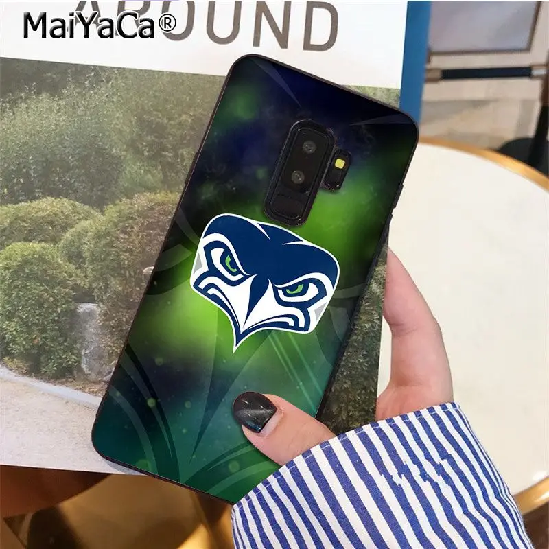 MaiYaCa Seattle Seahawks ТПУ Мягкий силиконовый чехол для телефона чехол для samsung S9 S9 плюс S5 S6 S6edge S6plus S7 S7edge S8 S8plus