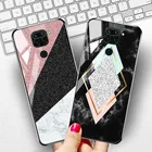 Чехол для Redmi Note 9S для Xiaomi Redmi Note 8T 8 Pro Note7, чехол из закаленного стекла для телефона Xiaomi Mi 10 Lite 10 Pro 5G, бампер