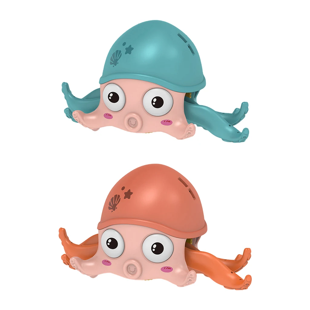 

Novelty Classic Clockwork Wind-up Toy Swimming Crawling Octopus Play in Water Dabbling Baby Pool Bathtub Shower Bath Toy