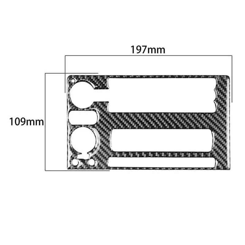

Carbon Fiber CD & AM FM Radio Panel Sticker for Chevrolet Corvette C6 2005-2007