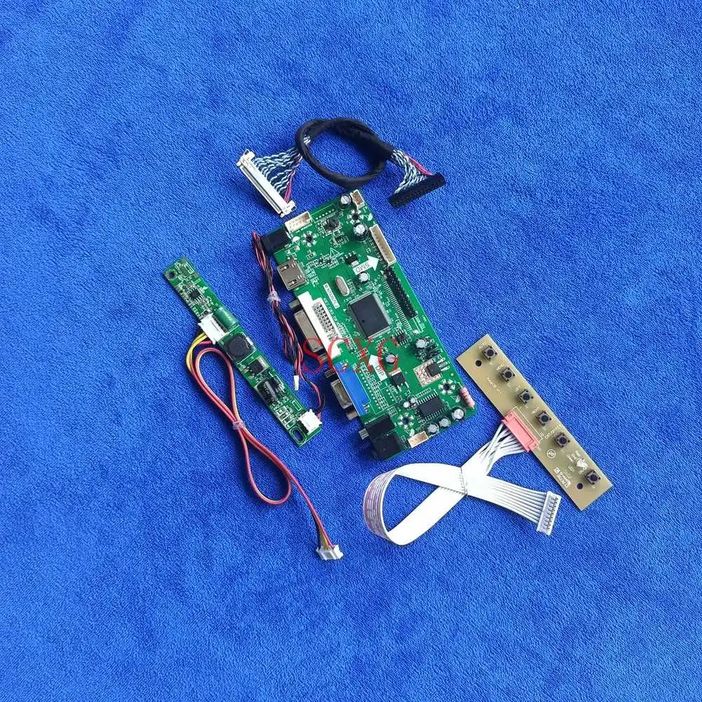 

1920*1080 LED LCD DIY Kit 30 Pin LVDS M.NT68676 Drive Controller Board Fit LTM215HL01/LTM215HT03 DVI VGA HDMI-compatible Screen