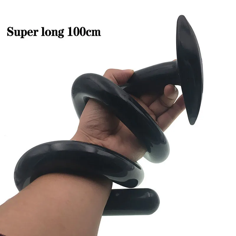 Анальная пробка очень длинная 100 см расширитель анальной клизмы мастурбатор