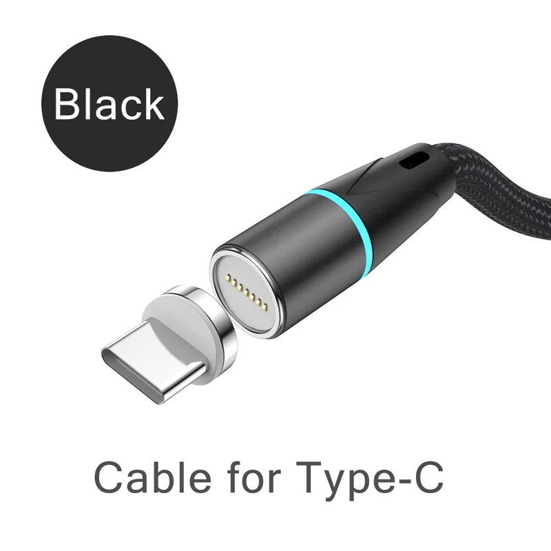 B cable for Type-C Магнитный адаптер CANDYEIC 12G с магнитной вилкой для Iphone, кабель для быстрой зарядки и передачи данных для Xiaomi Redmi Andriod, кабели для Micro type-C - Цвет: B cable for Type-C