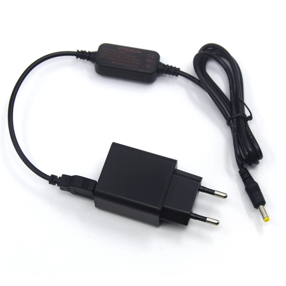 Мобильный Внешний аккумулятор USB Кабель-адаптер для Nikon EN-EL14 EN-EL21 EN-EL24 EN-EL22 EN-EL9 EP-5F 5D
